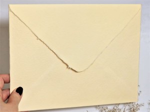 Maxi koperta z papieru czerpanego (na A5)