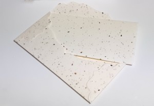 Koperty prezentowe z bilecikiem 15x7,5cm ROSNĄCE